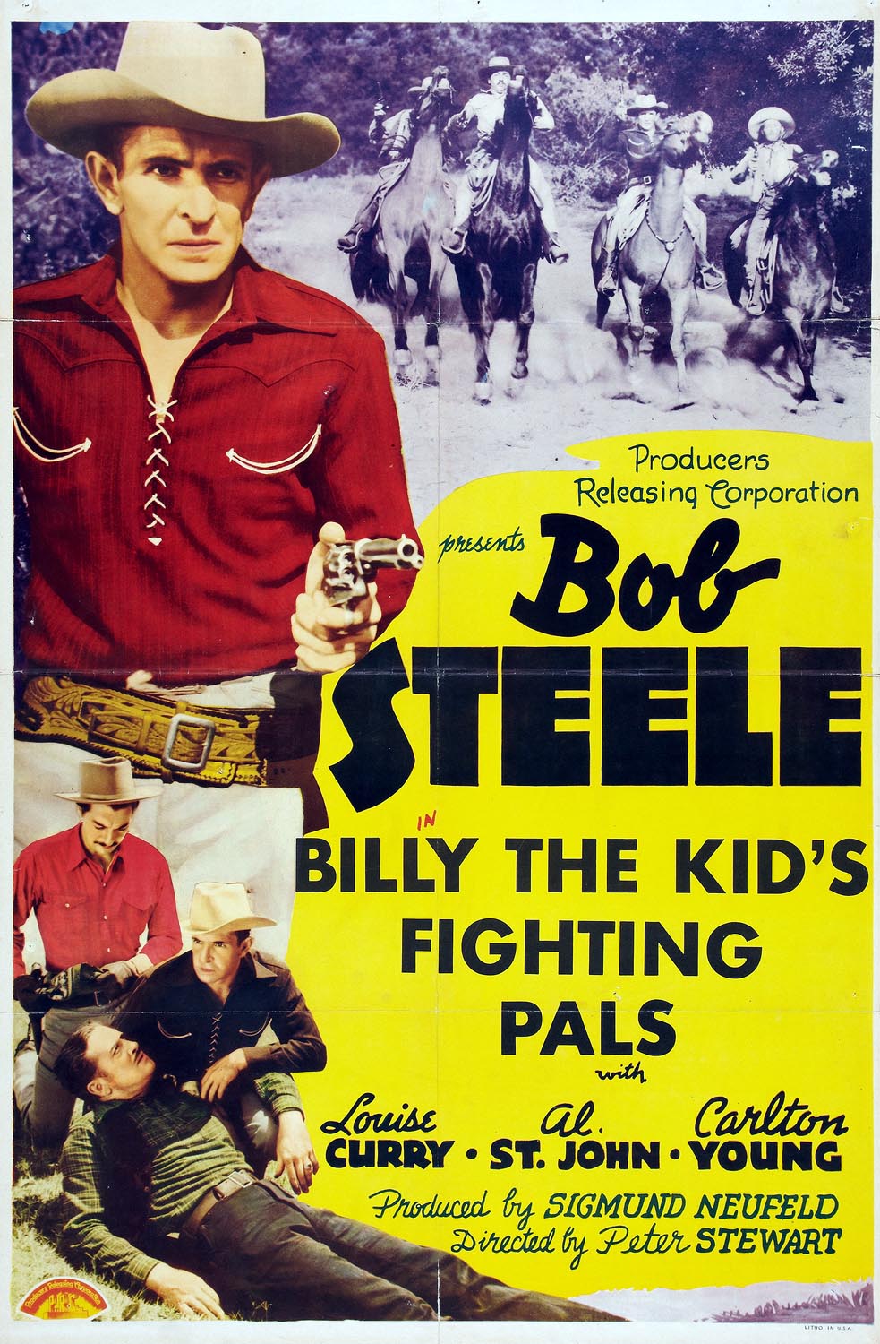 BILLY THE KID'S FIGHTING PALS (1941) by Sam Newfield, Cinefania
